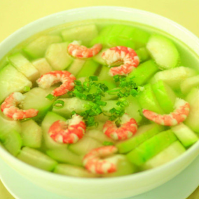 CANH BẦU NẤU TÔM