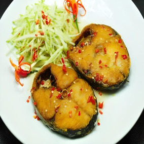 CÁ BÓP CHIÊN MẮM XOÀI/SỐT CÀ