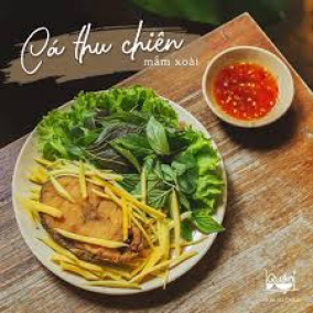 CÁ THU CHIÊN MẮM XOÀI