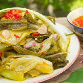CẢI CHUA XÀO TỎI