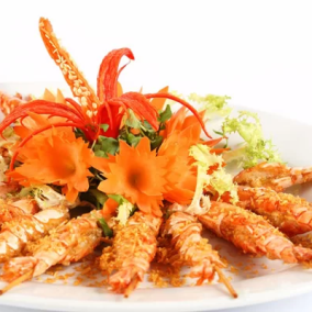 TÔM CHÁY TỎI