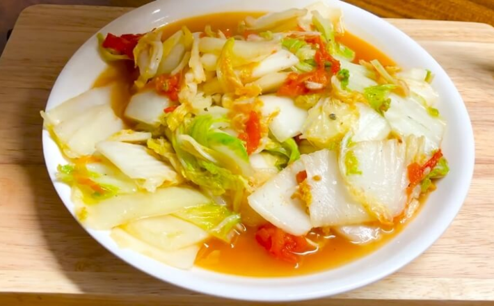 CẢI THẢO XÀO TỎI