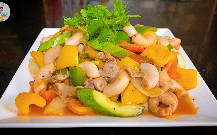 DỒI TRƯỜNG XÀO CHUA NGỌT