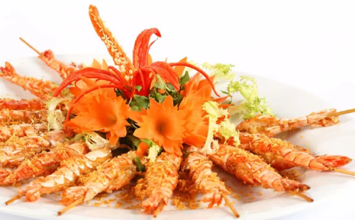 TÔM CHÁY TỎI